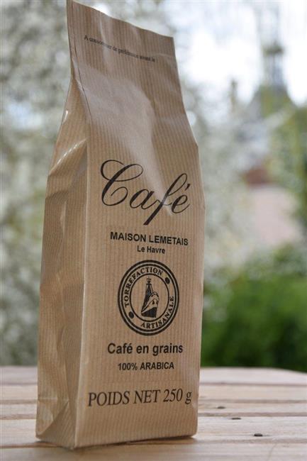 Café en Grains Spécial 100 % Arabica. Le sachet de 250 g